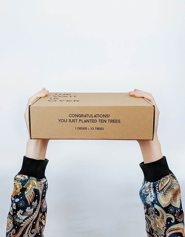 malimo corrugated cardboard printed - sustainable packaging